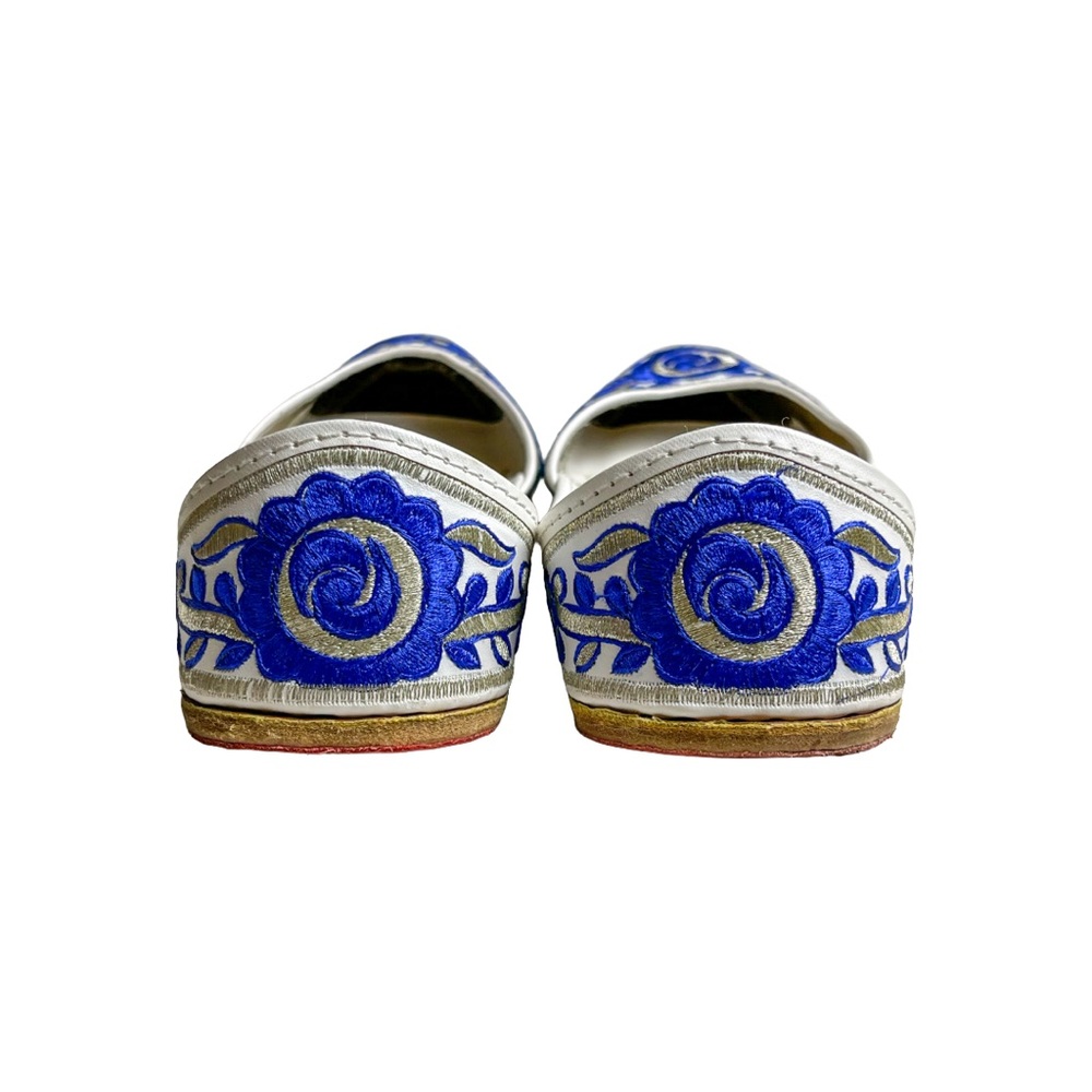 Punjabi Jutti Khussa Embroidered Shoes Size 7 - Picture 10 of 10